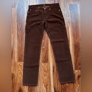 A.P.C. Petit Standard Brown Corduroy Pants Straight Leg